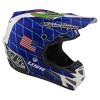 CAPACETE TROY LEE DESIGNS 2020 SE4 COMPOSITE MALCOM SMITH - AZUL
